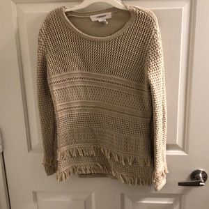 Tan sweater